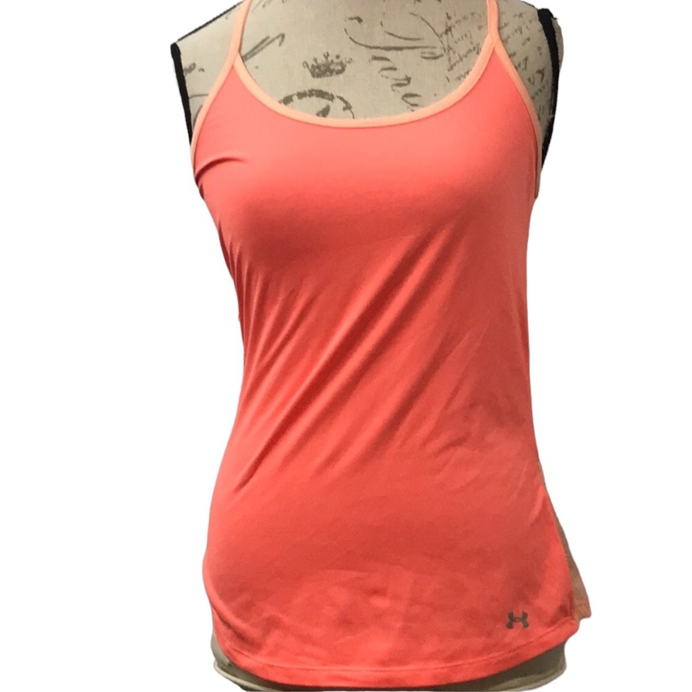 Under Armour Peach Tank Top Size M